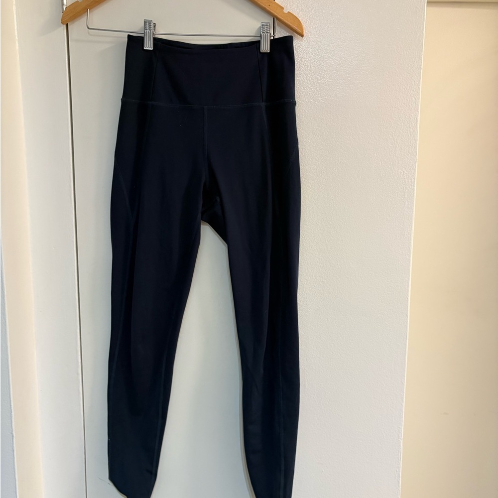Girlfriend Collective navy leggings